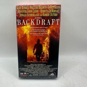 Backdraft VHS 1991 Kurt Russell Directed By Ron Howard Drama/Action